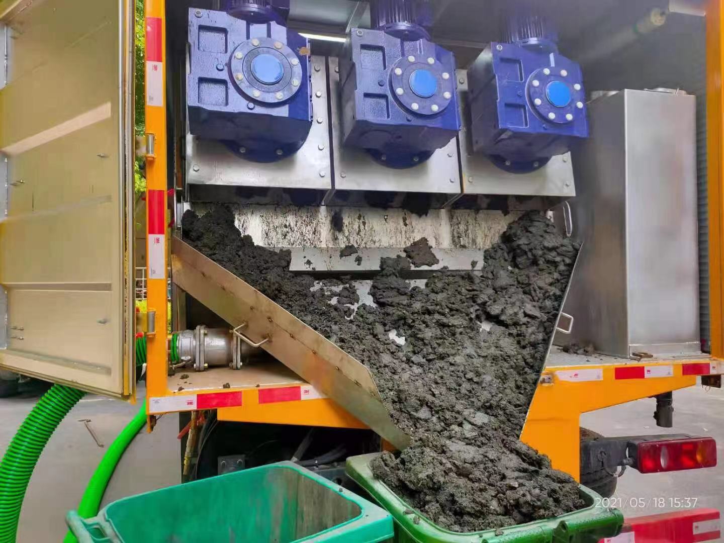 岳普湖化粪池清掏城市维护站-泥浆净化干湿分离处理